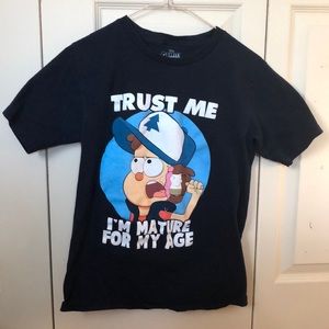 Gravity Falls "I'm Mature For My Age" T-Shirt